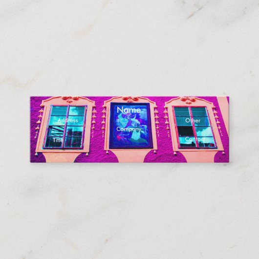 Architect Windows II Mini Visitekaartje (Voorkant)