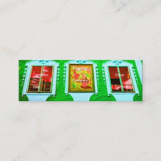 Architect Windows III Mini Visitekaartje (Voorkant)