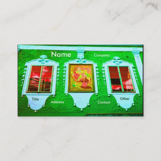 Architect Windows III Visitekaartje (Voorkant)