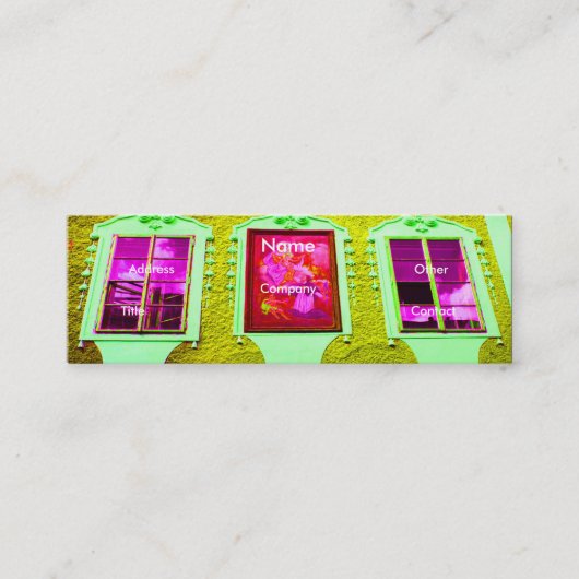 Architect Windows IV Mini Visitekaartje (Voorkant)