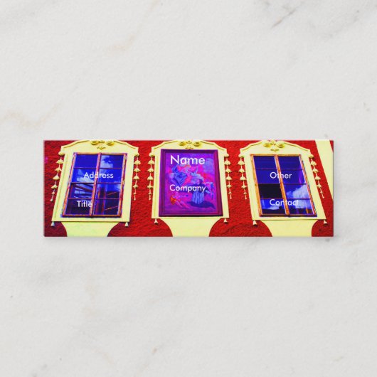 Architect Windows V Mini Visitekaartje (Voorkant)