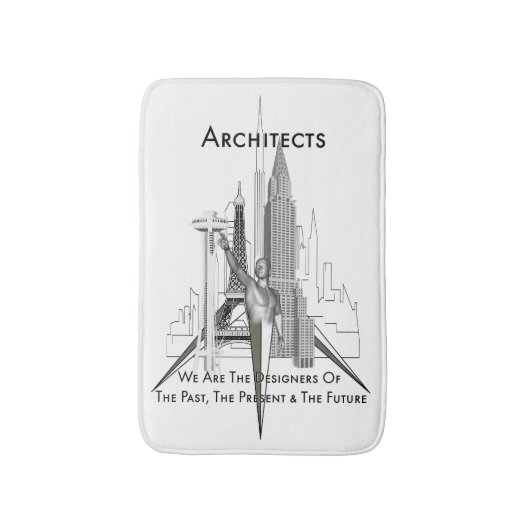 Architecten Bath Mat (Voorkant Verticaal)