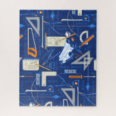 Architecten & bouwers Legpuzzel (Verticaal)