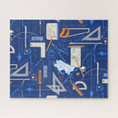 Architecten & bouwers Legpuzzel (Horizontaal)