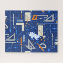 Architecten & bouwers Legpuzzel