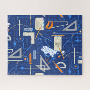 Architecten & bouwers Legpuzzel