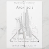 Architecten Briefhoofd Ontwerp (Voorkant)