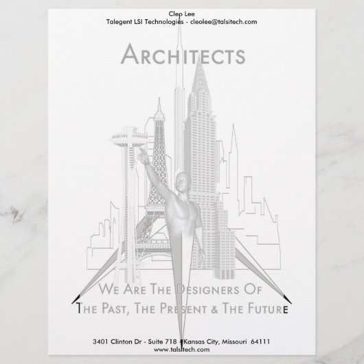 Architecten Briefhoofd Ontwerp (Voorkant)