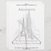 Architecten Briefhoofd Ontwerp (Voorkant / Achterkant)