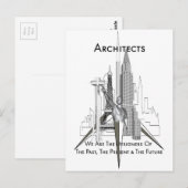 Architecten Briefkaart (Voorkant / Achterkant)