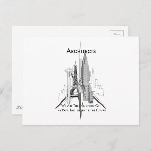 Architecten Briefkaart (Voorkant / Achterkant)