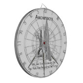 Architecten Dartbord (Voorkant Links)