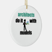 architecten doen het met modellen keramisch ornament (Rechts)