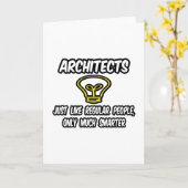 Architecten... gewone mensen, alleen slimmer kaart (Gele Bloem)