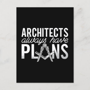 Architecten hebben altijd een architectuur feestdagenkaart