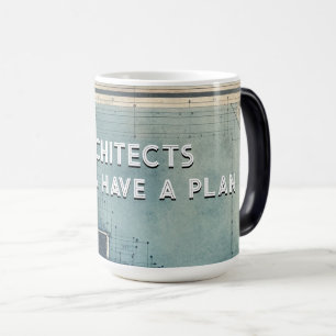 Architecten hebben altijd een plan, Cadeau voor Ar Magische Mok