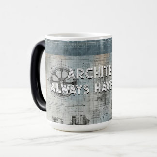 Architecten hebben altijd een plan, Cadeau voor Ar Magische Mok