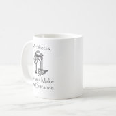 Architecten maken altijd een ingang koffiemok (Voorkant links)