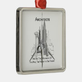 Architecten Metalen Ornament (Rechts)