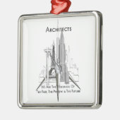 Architecten Metalen Ornament (Links)