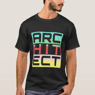 Architecten schalen de Architecten van de Ruler Ar T-shirt
