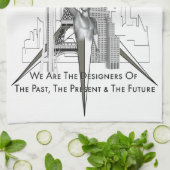 Architecten Theedoek (Gevouwen)