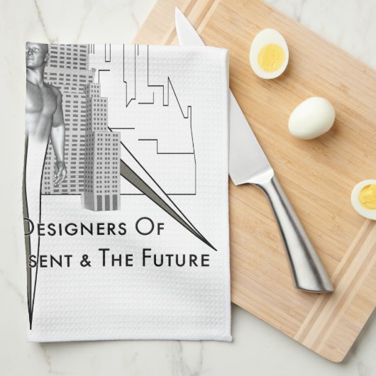 Architecten Theedoek (Quarter Fold)