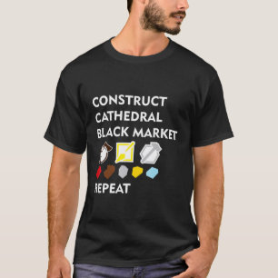 Architecten van het westen van het land herhalen h t-shirt