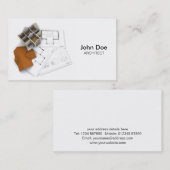 Architecten/Visitekaartje voor bouwwerkzaamheden Visitekaartje (Voorkant / Achterkant)