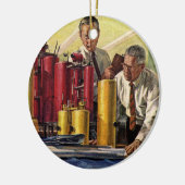 Architecten Werken in een Kantoor, bedrijf Keramisch Ornament (Links)