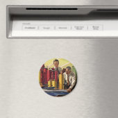 Architecten Werken in een Kantoor,  bedrijf Magneet (Insitu (Vaatwasser))