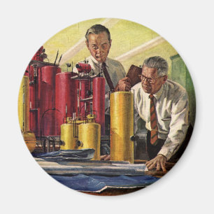 Architecten Werken in een Kantoor,  bedrijf Magneet