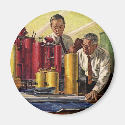 Architecten Werken in een Kantoor,  bedrijf Magneet (Voorkant)