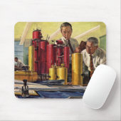 Architecten Werken in een Kantoor,  bedrijf Muismat (Met muis)