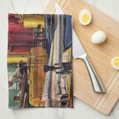 Architecten Werken in een Kantoor,  bedrijf Theedoek (Quarter Fold)