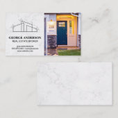 Architectenhuis Logo | House Porch Walkway Visitekaartje (Voorkant / Achterkant)