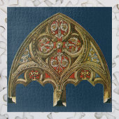 architectonisch element, decoratieve cirkels legpuzzel