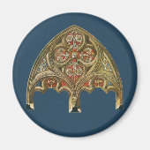 architectonisch element, decoratieve cirkels magneet (Voorkant)