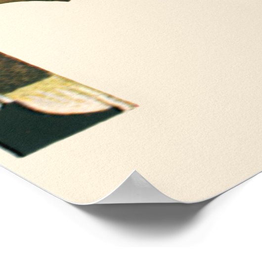 architectonisch element, decoratieve cirkels poster (Hoek)