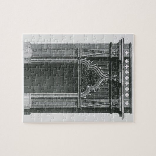  architectonisch element, Gothic Doorway Legpuzzel (Horizontaal)