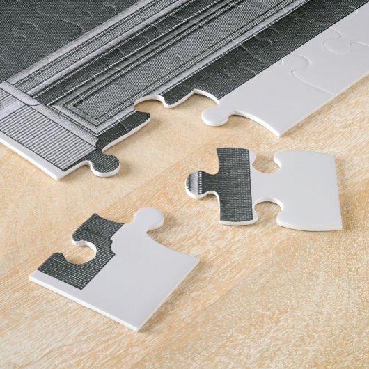  architectonisch element, Gothic Doorway Legpuzzel (Zijkant)