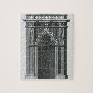 architectonisch element, Gothic Doorway Legpuzzel