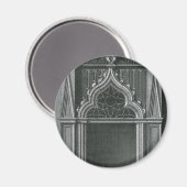  architectonisch element, Gothic Doorway Magneet (Voorkant / Achterkant)