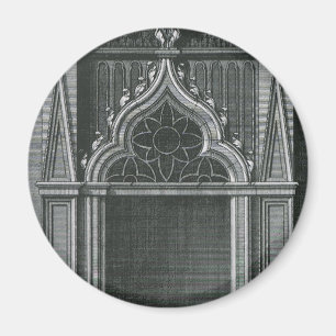 architectonisch element, Gothic Doorway Magneet