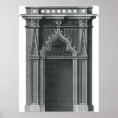  architectonisch element, Gothic Doorway Poster (Voorkant)