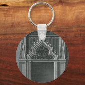 architectonisch element, Gothic Doorway Sleutelhanger (Voorkant)