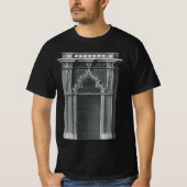  architectonisch element, Gothic Doorway T-shirt (Voorkant)