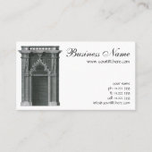 architectonisch element, Gothic Doorway Visitekaartje (Voorkant)