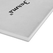 "Architectonisch kunstenaarschap" Snijplank (Hoek)