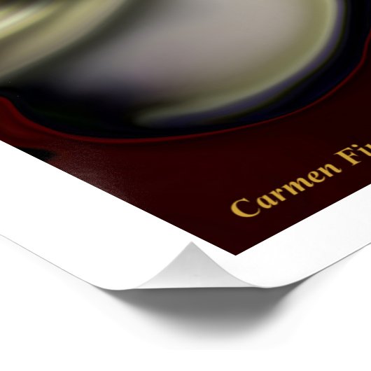 "Architectonisch morfisme", glanzend Poster (Hoek)